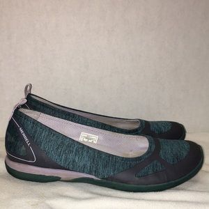 Merrill select fresh teal flats size 8 comfort